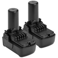 10,8V-12V 2500mAh pakaitinis ličio jonų akumuliatorius (2-Paketas) Suderinama su Hitachi BCL1015 BCL1015S 331065 329369 329370 329389 329371