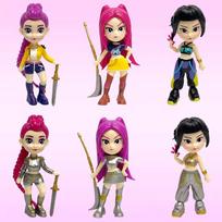 Kpop 6vnt./Rinkinys Demono Medžiotojai Anime Figūrėlė Rumi Zoey Mira Saja Berniukų Veiksmo Figūrėlė Modelis Lėlė Cosplay Vinilinės Figūrėlės Kolekcinis Žaislas beige