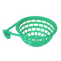Plastic Bird Nesting Bowl with Secure Snap Closure And Ventilation Design Bird Nest For Healthy Bird Environment