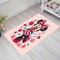 1pc Minnie Printed Carpet: Rectangle Rug for Living Room, Bedroom, Office, Home Decor, Kitchen, Non-slip, Game Area Rug 60cm by 90cm