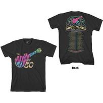 The Monkees Unisex T-Shirt: Guitar Discography (Back Print) S