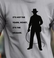 Indiana Jones T-Shirt, Raiders inspired Tee, 'It's Not The Years' Shirt 2XL