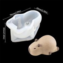 1Pcs Cat Milk Pudding Silicone Mold Halloween Jelly Bowl Cake Cute Cake White Cold Ice Powder Mold Cake Decoration Accessories