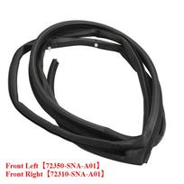 Car Front Left/ Right Door Rubber Seal For Honda Civic Sedan 2006-2011 Replaces 72350-SNA-A01 72310-SNA-A01 Front Right