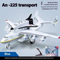 Alloy Plane Model Antonov An-225 Mriya Transport Plane Deicast Metal Model Collection Decorative Gift Boys Desktop Ornaments