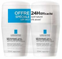 Kūno dezodorantas, rinkinys La Roche Posay Physiological, 100 ml, 2 vnt.
