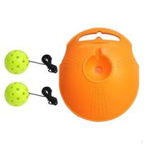 Pickleball Training Tool with Ball Cord Convenient Professional Self Practice Green Ball