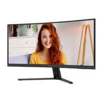 AOC CU34B3E Curved 34" 3440x1440/21:9/300cd/m2/4ms HDMI, DisplayPort, USB, Audio out | AOC