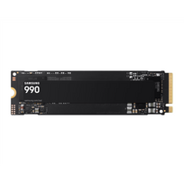 Samsung SSD | 990 | 1000GB | SSD form factor M.2 2280 | Solid-state drive interface PCIe 4.0 x4, NVMe 2.0 | Read speed 7150MB/s | Write speed 6450MB/s | MZ-V9V1T0BW