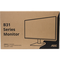 IŠPARDAVIMAS. AOC 27B31H 27" IPS/16:9/1920x1080/300cd/m2/1ms HDMI, USB, Headphone out | IŠPARDAVIMAS. 27B31H | 27 " | IPS | FHD | 16:9 | 120 Hz | 1 ms | 1920 x 1080 pixels | 300 cd/m² | HDMI ports quantity 1 | Black | Warranty 35 month(s) | PAŽEISTA PAKUOTĖ | 27B31HSO