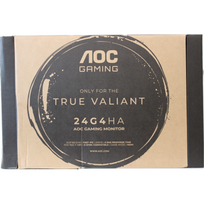 IŠPARDAVIMAS. AOC 24G4HA 23,8“ 1920x1080/16:9/300 cd/m²/1 ms/HDMI, DisplayPort, Headphone out | SALEOUT. 24G4HA | 24 " | Fast IPS | FHD | 16:9 | 200 Hz | 0.5 ms | 1920 x 1080 pixels | 300 cd/m² | HDMI ports quantity 2 | Black, Red | Warranty 36 month(s) | PAŽEISTA PAKUOTĖ | 24G4HASO