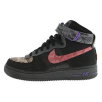 Nike Air Force 1 Hi Comfort Premium Year of the Snake Men Sneakers Black University-Red-Dark-Grey-Court-Purple 555107-001 42.5