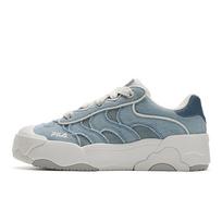 Fila Omelette So Casual Denim Trendy Retro Classic Comfortable Low-Top Sneakers Women sneakers Ocean-Blue F12W542208FBO 36.5