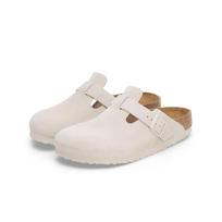 Birkenstock Boston Antique White Suede EU 46