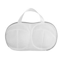 Bras Wash Bag Reinforced Mesh Laundry Protectors for Delicates Underwear Sports Bras Machine Washable Sturdy Nylon pilka spalva