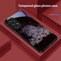 The Dark House For Samsung Galaxy S10 20 Plus 21 FE 22 23 24 FE 25 Ultra Black Tempered Glass Phone Case Hard Shell For Samsung S22 Pro