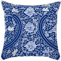Dark Blue Abstract Pillowcase Sofa Cushion , 30x30cm