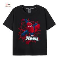 Marvel Vaikams Hoodies+kelnės 2 dalių komplektai Žmogus-voras Su gobtuvu kelnių komplektas Vaikams Cosplay anime Megztinis su gobtuvu Vaikų drabužiai 4-14 m. 140