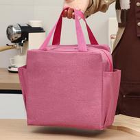 Cross-border Double Side Pocket Insulated Lunch Bag for Work