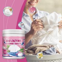 Effervescent Stain Remover Tablets, Bio Enzyme Exploding Stain Remover One Size rožinė