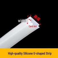 Silicone U-Channel Edging and Sealing Strip