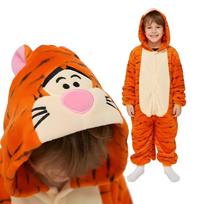 Pižama Vienas Kostiumas Kigurumi Kostiumas Persirengimo Tigriukas Vaikams 105-115Cm beige