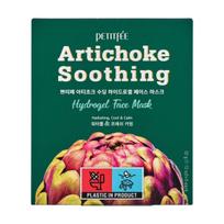 Petitfee Artichoke Soothing Hydrogel Face Mask: Refreshing Cooling & Deep Hydration (5 Sheets)