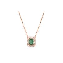 Swarovski aštuonkampio pjūvio rožinio aukso padengtas karoliai moterims 5650069 Box (Random Color) beige
