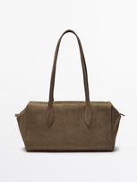 Suede Tote Bag Autumn and Winter New Matte pu Leather Large Capacity Vintage Simple Shoulder Bag Fashi Handbag Women's Bag