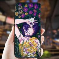 C-Chainsaw Man R-Reze Phone Case For Samsung S25,S24,S21,S22,S23,S30,Ultra,S20,Plus,Fe,Lite,Note,10,9,5G Black Cover Samsung S25