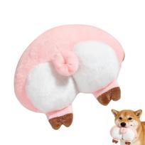 Dog Squeaky Toys Cute Farting Sound Doll Interactive Plush Butt Dog Toy For Aggressive Chewers Small Medium Large Breed Puppy