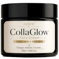 Nuttrel CollaGlow Face Cream with Collagen, Daily Moisturiser for Hydration, Skin Firming & Smooth-Looking Skin 50ml 50 ml