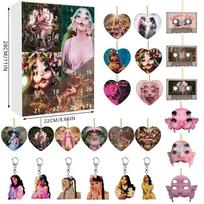 Unique Melanie Martinez Christmas Countdown Blind Box Acrylic Ornament Gift Set Style A