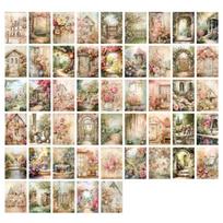 100 lapų Retro scrapbooking pagrindų popierius Žurnalo rašymui Amatų popierius Žurnalo rašymui Kortelių gamybai Ir meno amatų projektams beige