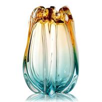 Elegant Hand Blown Gradient Multicolor Glass Vases Flower Arrangement Vases Home Office Decors Gift for Special Event 1