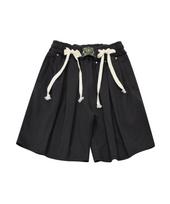 Deogdaibeu Crude Rivet Boxer Bermuda Pants Charcoal Charcoal/L