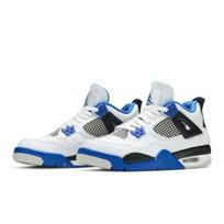 Air Jordan 4 Retro GS Motorsports AJ4 408452-117 EU 36.5 balta/juoda