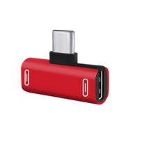 Headphone  Converter, Compatible For Xiaomi Redmi Audio Type C Adapter, Dual Type C Jack For sidabras