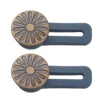 2PCS Tight Skirts Garment Hooks Maternity Waist Band Pants Extender Jeans Retractable Button Sewing accessories