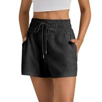 Women's Shorts With Pockets, Casual Shorts L