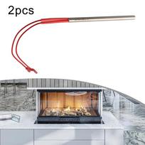 2Pcs Grill Hot Rod Ignitor Kit Replacement Parts For Pellet Stove Fireplace Grill Stove Part Igniter Hot Rod 230V 300W 9.5*150mm China Mainland