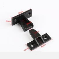 10pcs Adjustable Push-On Corner Buckles Durable Plinth Panel Connectors  Cabinet Hardware 1