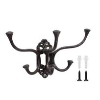 Adjustable Triple Hook Hanger For Entryway Closet Or Offices Wall Mount Organizer For Coat Bags And Keys 1