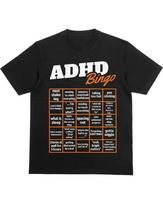 Funny ADHD Bingo T-Shirt: Neurodivergent Humor, Mental Health Tee XXL