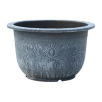 Large Plant Pot, Retro Flowerpot with Drainage Hole, Fruit Tree Water Lily Planter for Indoor Outdoor Plants Patio Garden S Unperforated