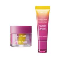 LANEIGE Lip Sleeping Mask Acai Mango Smoothie 20g + Lip Glowy Balm 10g Lip Sleeping Mask 20g+ Lip Glowy Balm 10g