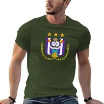 Anderlecht T-Shirt cute clothes sports fans aesthetic clothes customs anime shirts men S