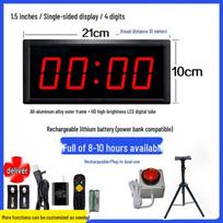 Rechargeable LED Sports Competition Timer black