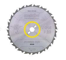 Pjovimo diskas medienai Metabo 628015000; 315x30 mm; Z20; 22°