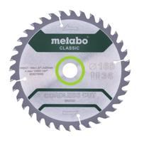 Pjovimo diskas medienai Metabo 628279000; 165x20 mm; Z36